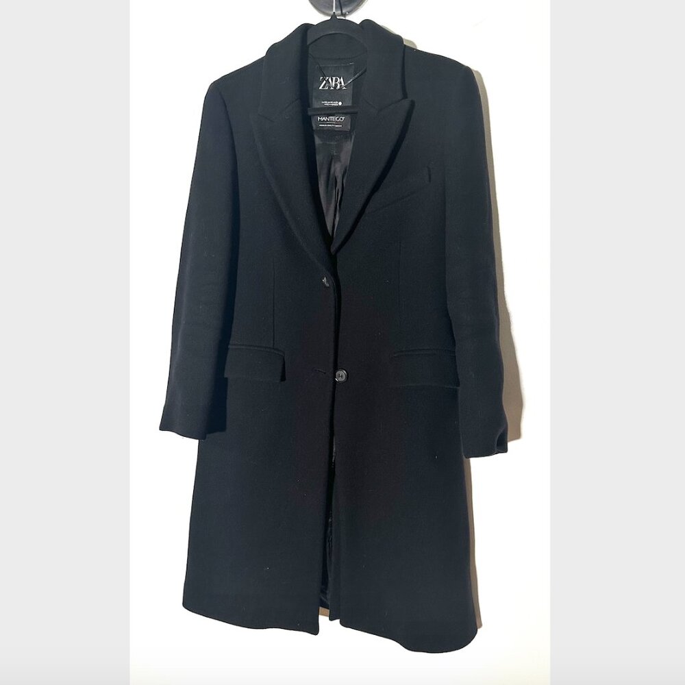 Zara Manteco 75% wool coat - size XS - new condition - Picture 3 of 11
